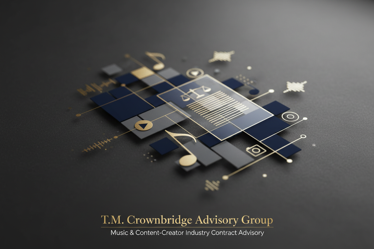 Music and Content-Creator Industry Contract Advisory