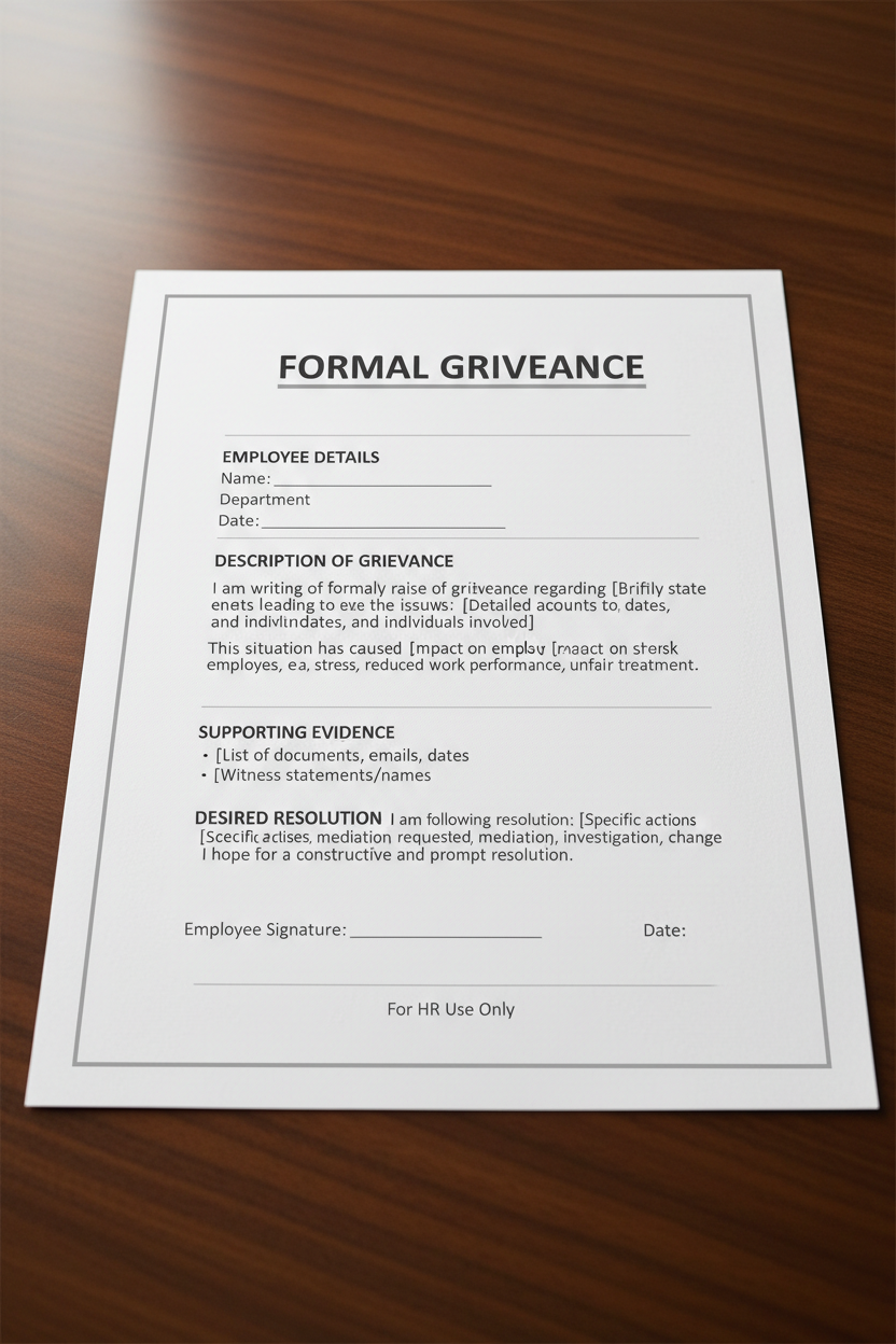 Grievance Draft (Standard)